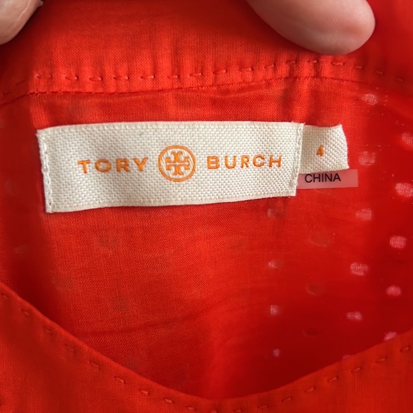 Tory Burch Strappy Summer Dress Sz. 4 - Picture 6 of 8
